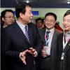 张丕民参观第二十届中国国际广播电视信息网络展览会
