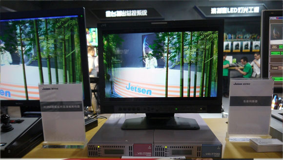 NEC在BIRTV2012展出全球首款H.264超低延时高/标清编解码器