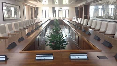 beyerdynamic会议系统进驻湖北省委宣传部会议室