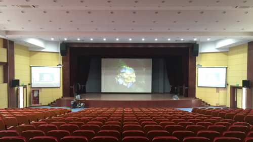 HK Audio CADIS紧凑型线阵列用于上海浦东龚路中心小学