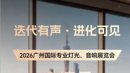 2026广州国际专业灯光、音响展览会，TAIDEN台电等您来！