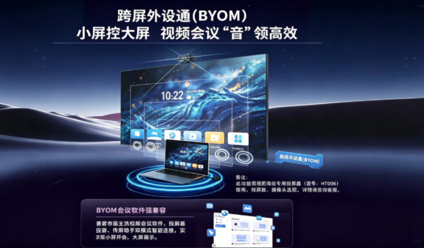 海信发布行业首款Mini LED会议C位屏：开启无线会议新时代