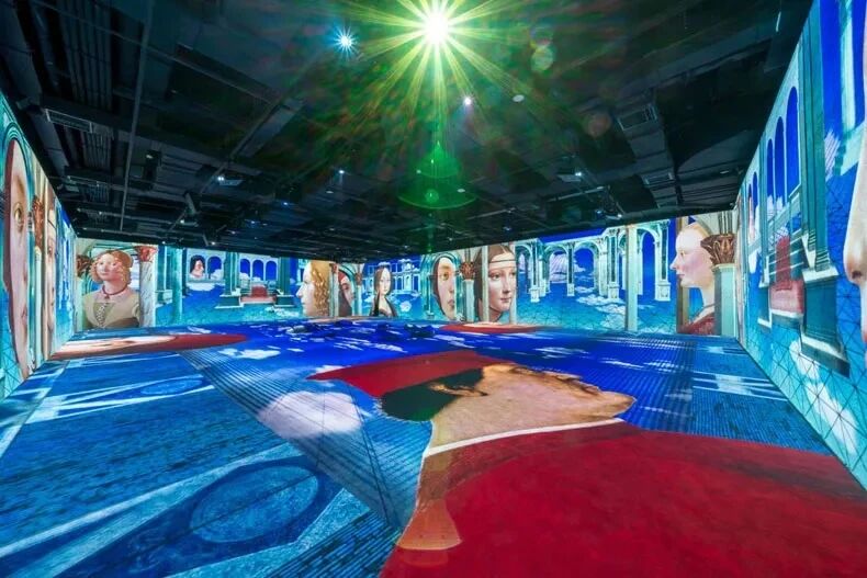 光影织梦，跨越山海的艺术回响——索诺克点亮鹊华中新园・光廷数字艺术中心